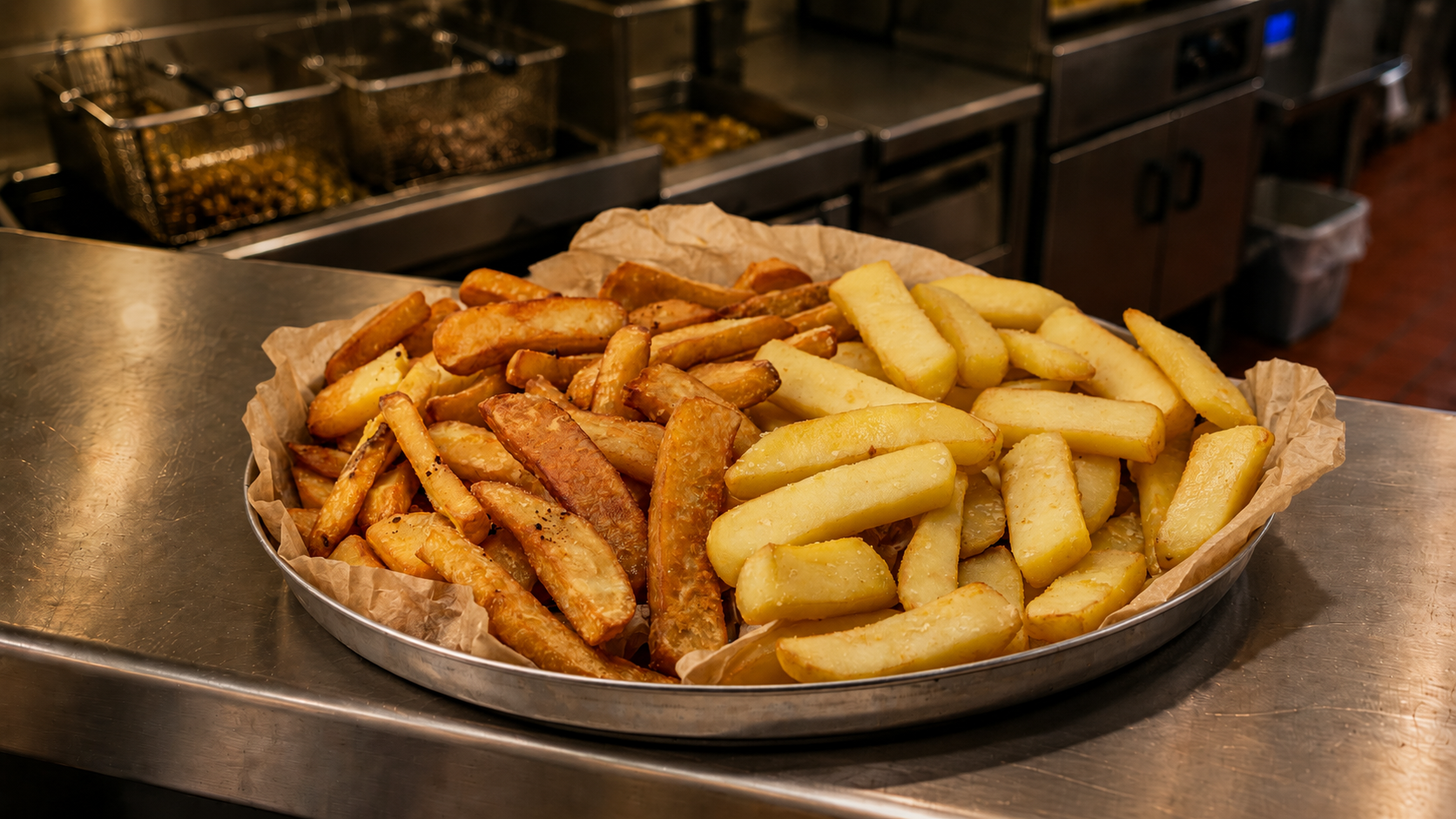 Crispier, better-tasting fries